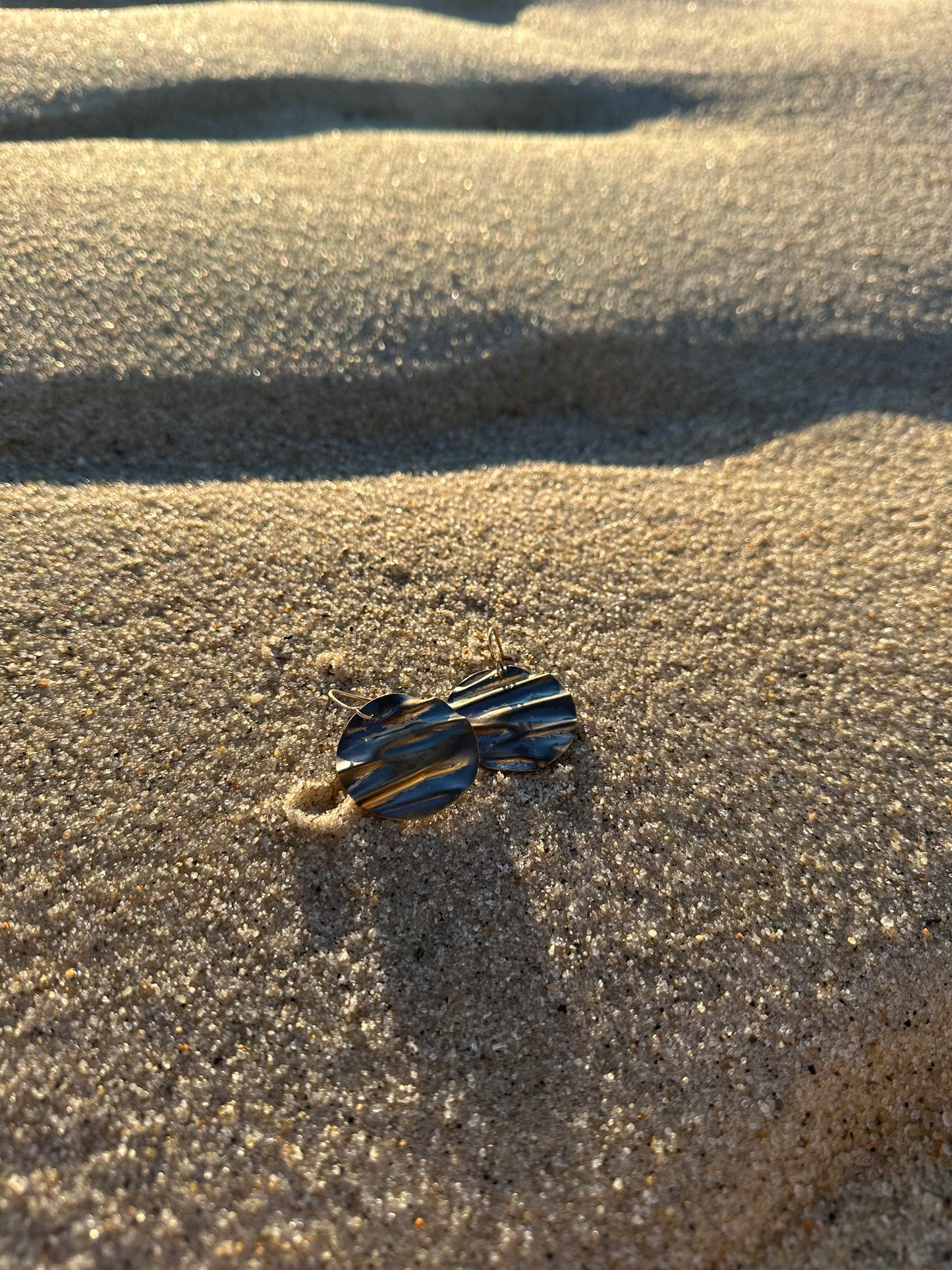 Midnight on the Flats Earrings