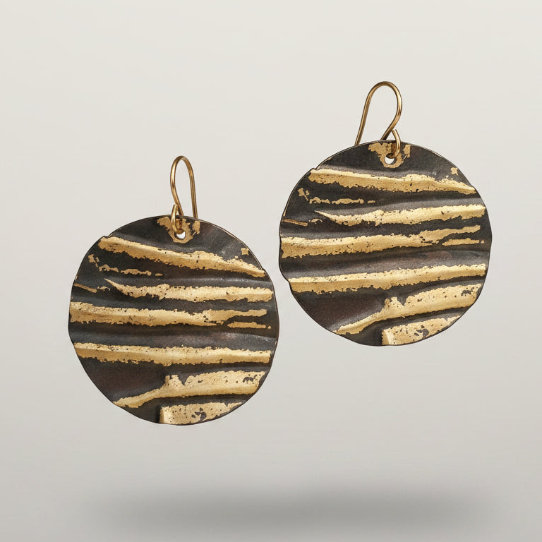 Midnight on the Flats Earrings