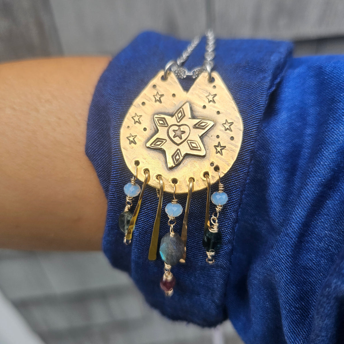 The Starlight Fringe Necklace