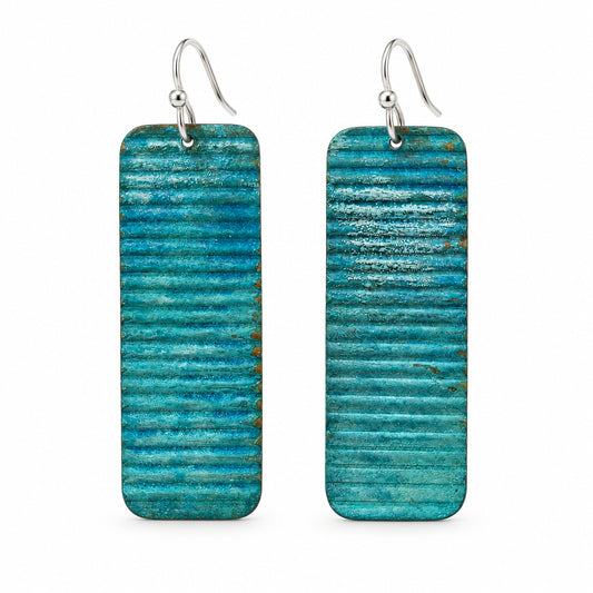 Marine Linea Patina Earrings