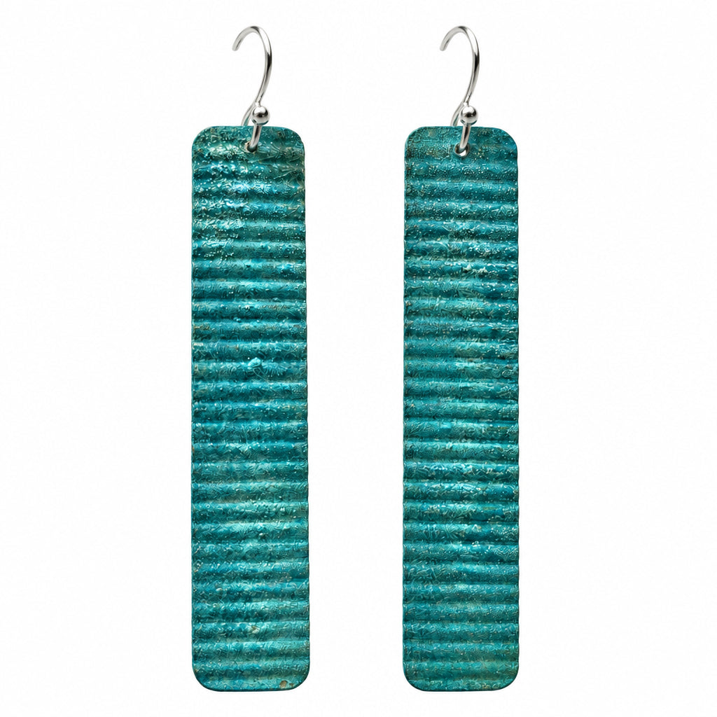 Marine Linea Patina Earrings