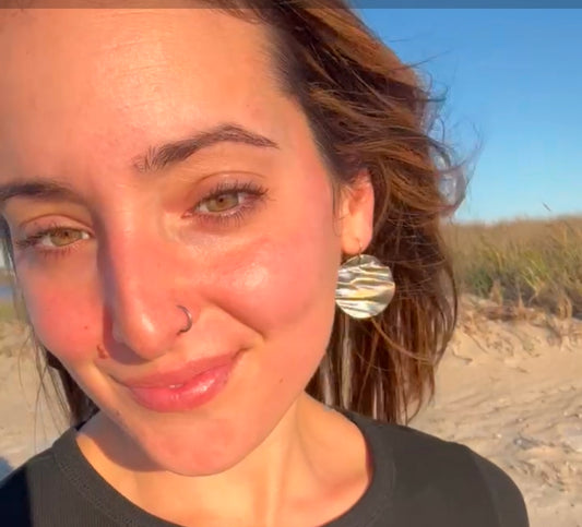 Midnight on the Flats Earrings