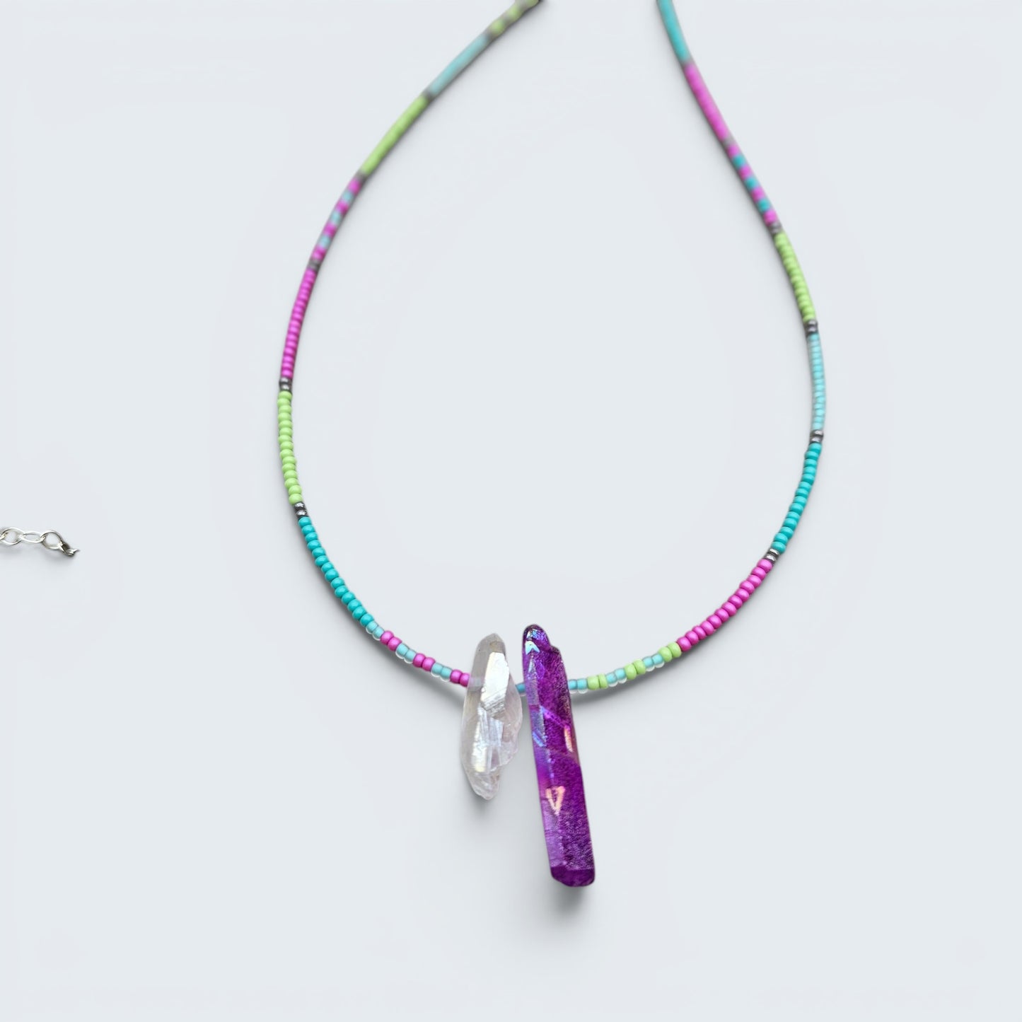 Beach Beauty Seed Bead Layering Necklace