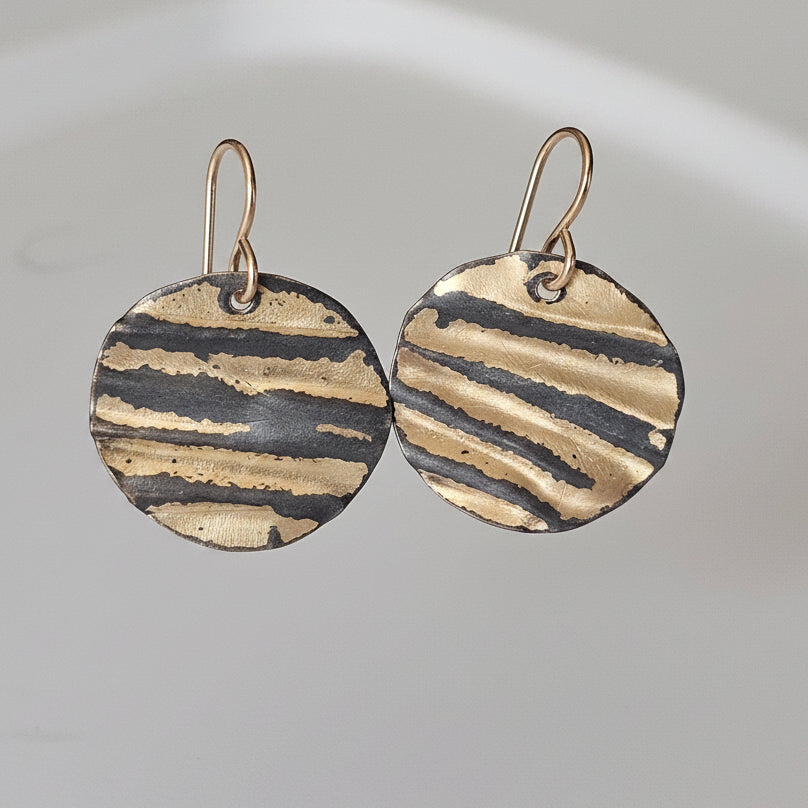 Midnight on the Flats Earrings