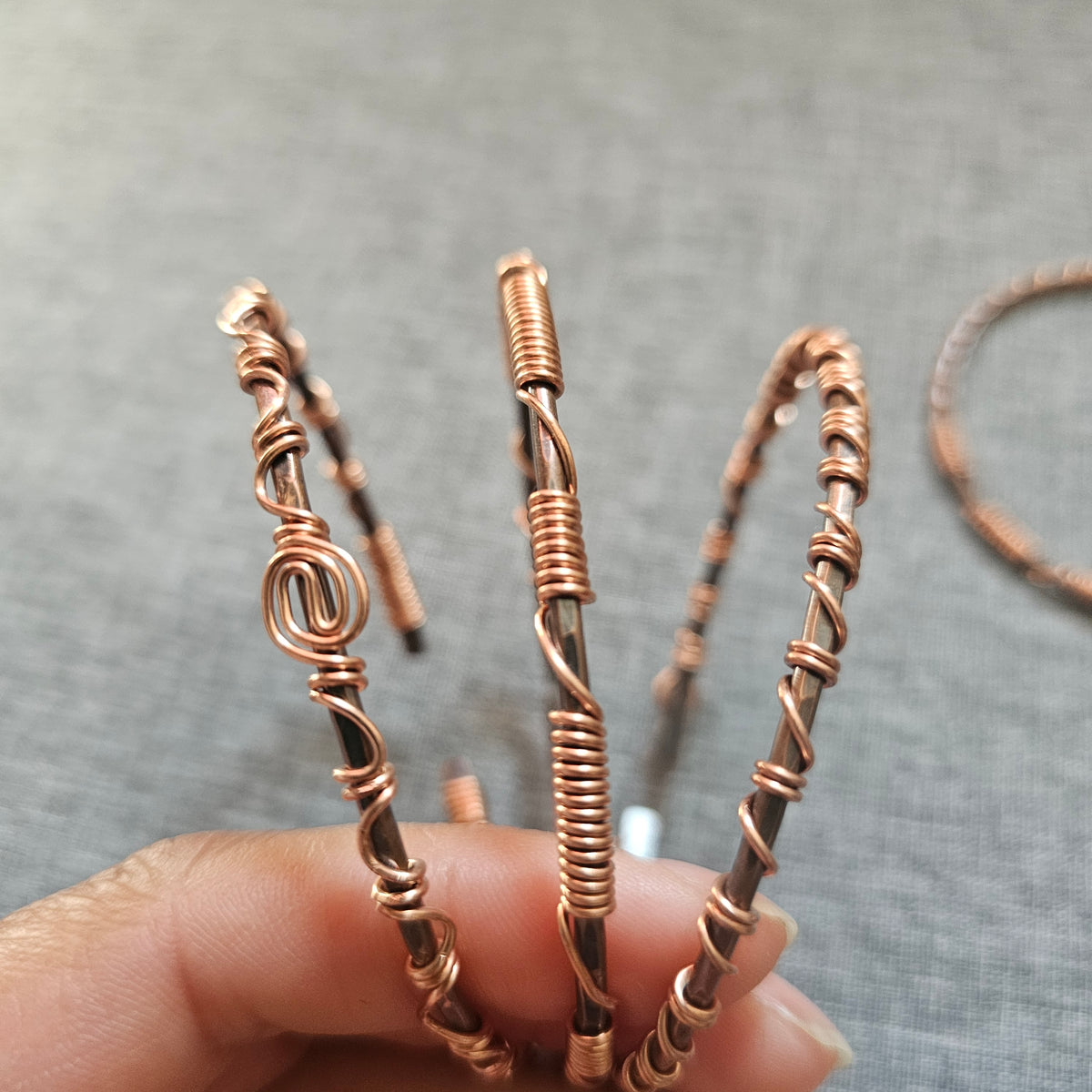 Nomad Oxidized Copper Cuff Collection