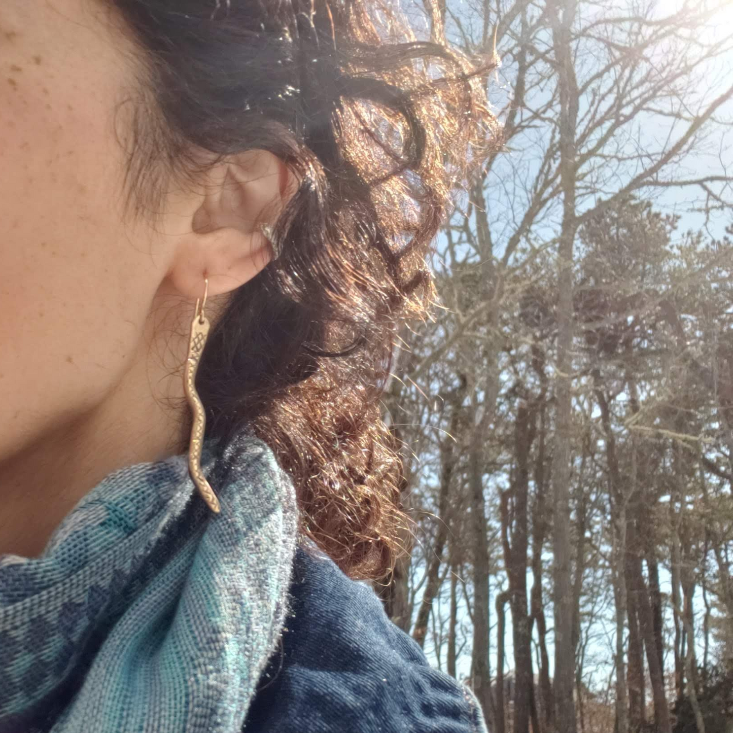 Snake Charmer Earring