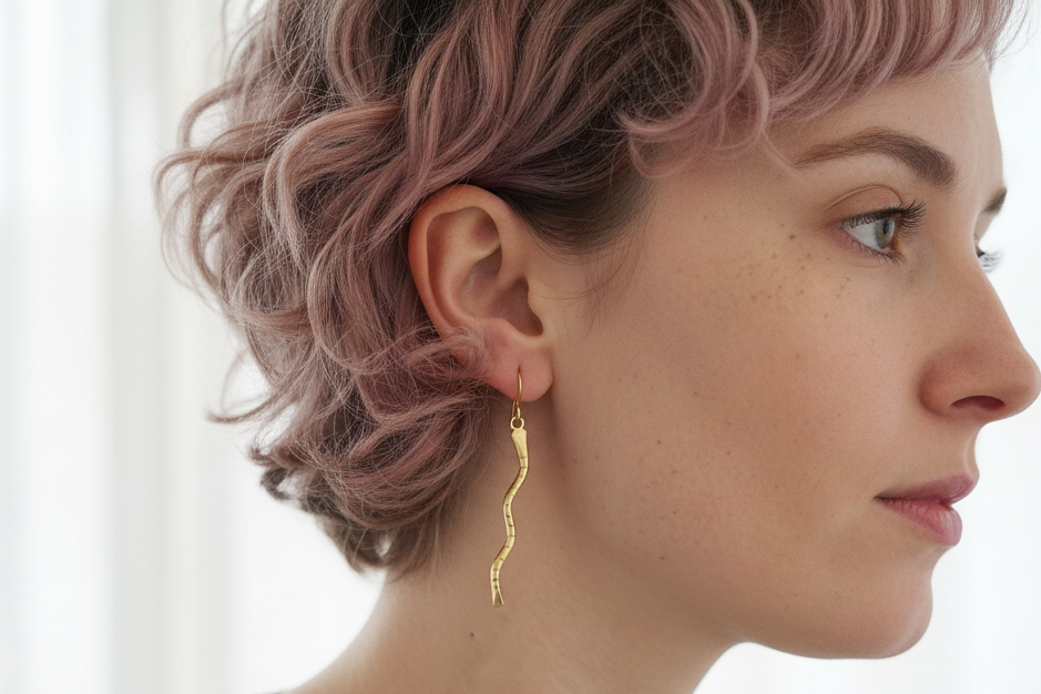 Snake Charmer Earring