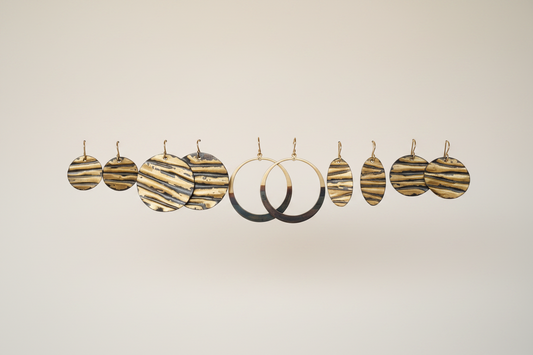 Midnight on the Flats Earrings