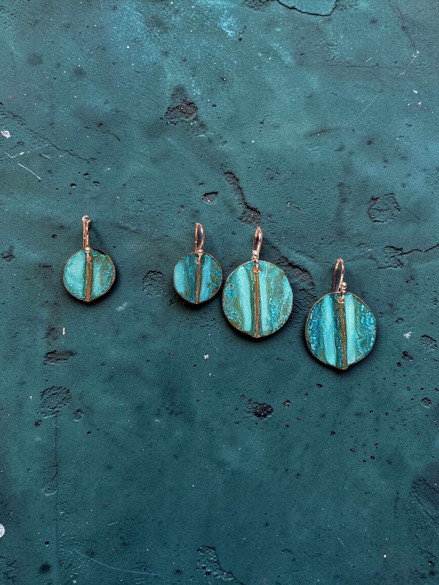 NEW! Ocean Treasure Meridian Circle Earrings