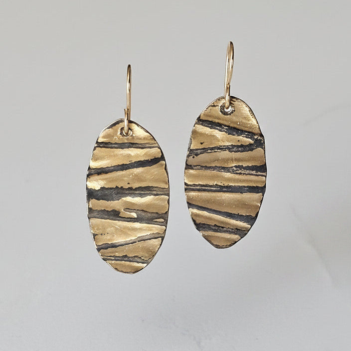 Midnight on the Flats Earrings