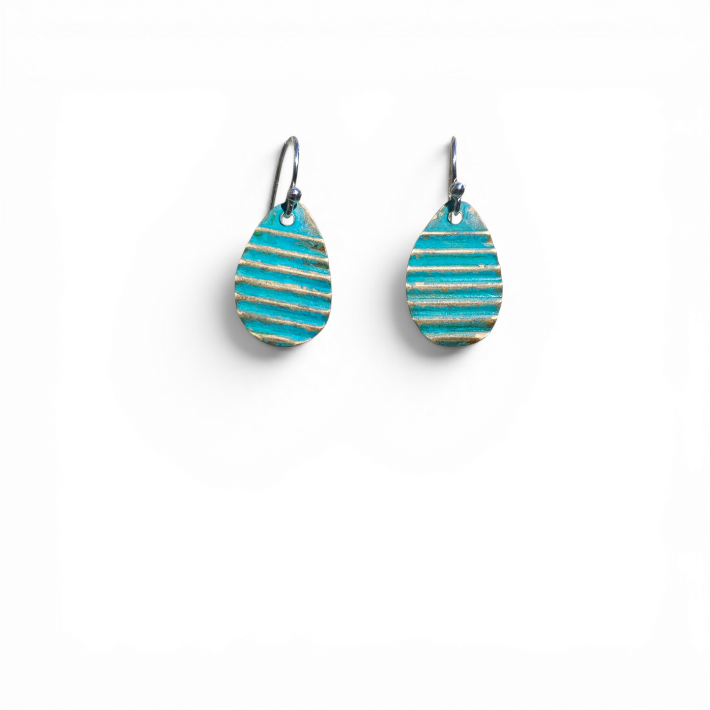 Marine Linea Patina Earrings