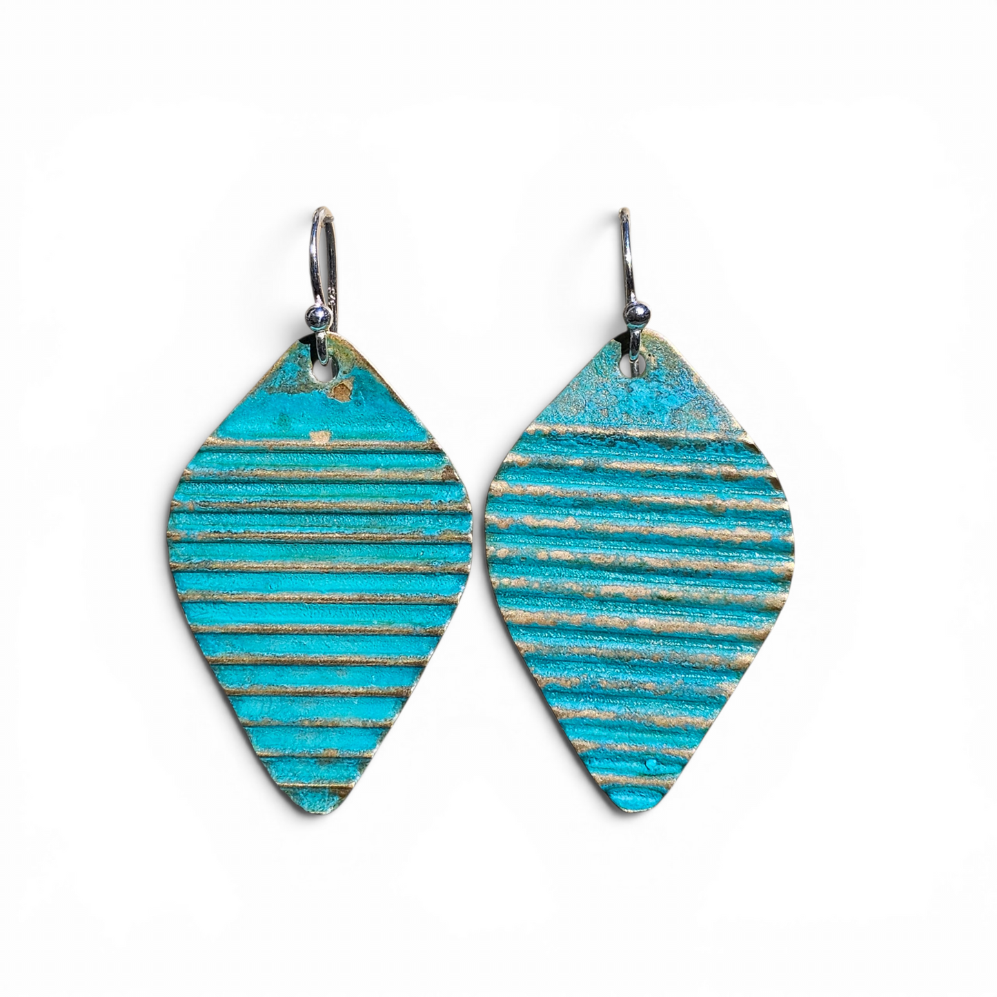 Marine Linea Patina Earrings