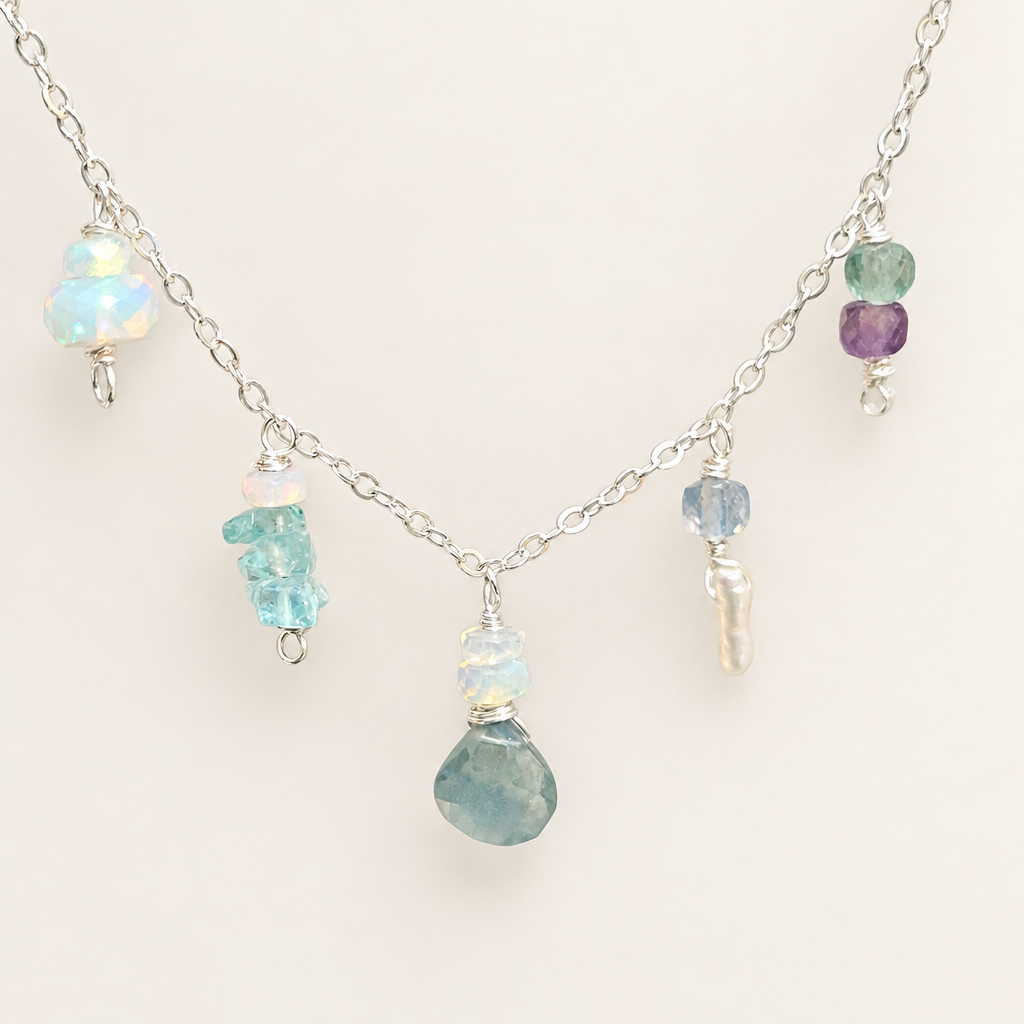 Sea Reflections hanging studio view
