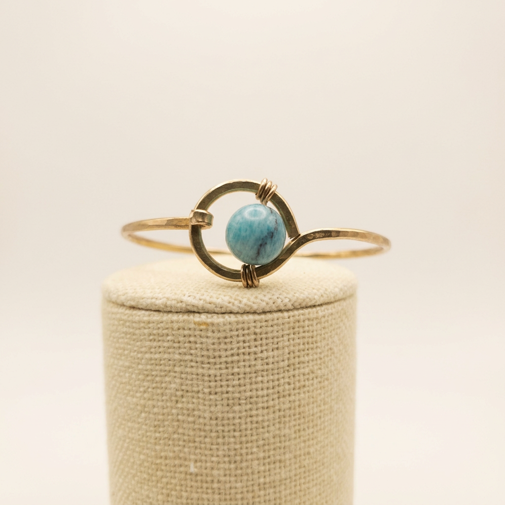 Studio edit of turquoise bracelet