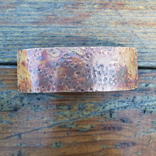 Load image into Gallery viewer, Rare Earth Large Copper Barrette
