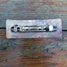 Load image into Gallery viewer, Rare Earth Large Copper Barrette
