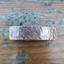 Load image into Gallery viewer, Rare Earth Small Copper Barrette
