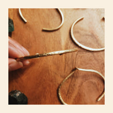 Load image into Gallery viewer, The Classic textured stacking cuff
