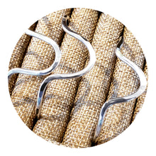 Load image into Gallery viewer, Silver cuff bracelet (multiple shapes)
