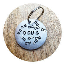 Load image into Gallery viewer, Pet name tag -single pattern
