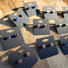 Load image into Gallery viewer, Silver Post earrings
